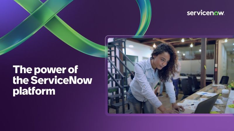 The power of the ServiceNow platform