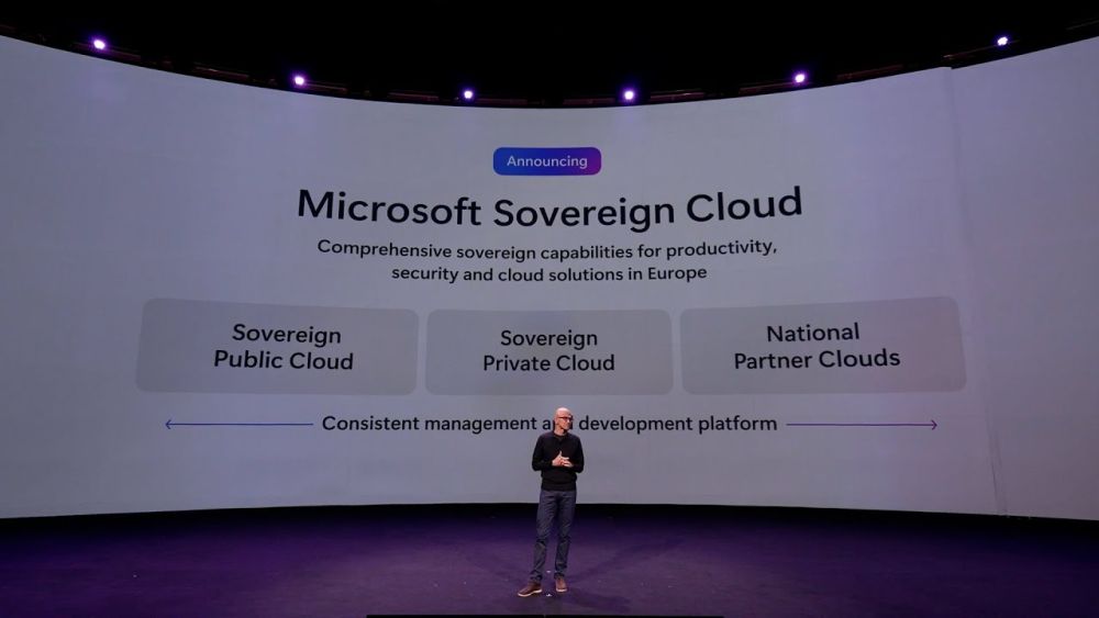 How Microsoft is changing Europe's digital future | Satya Nadella on Sovereign Cloud